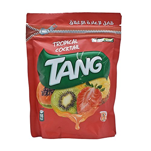 Image of Tang Tropical Cocktail Fruit Flavour Instant Drink Stay Fresh Pack-500 Gram