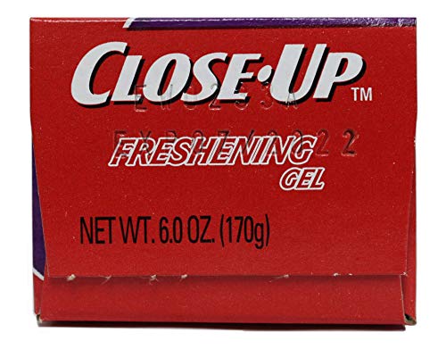 Close-Up Toothpaste, Refreshing Red Gel, Anticavity Fluoride, Cinnamon, 6 Ounce (Pack Of 6) #TOP6