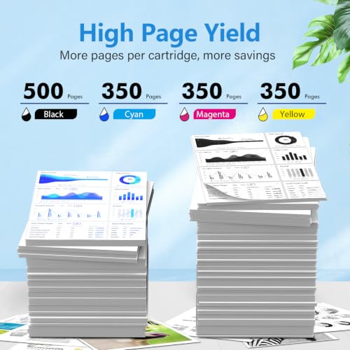 Image of Remanufactured for 212 Ink Cartridge for 212XL for Epson XP-4105 Printer