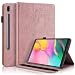 Produktbild Vkooer Hülle für Samsung Galaxy Tab S8 11'' (SM-X700 / X706) 2022, Galaxy Tab S7 2020 Schutzhülle SM-T870 /SM-T875 PU Leder Flip Cover Case Ständhülle mit Kartentasche Stifthalter, Roségold