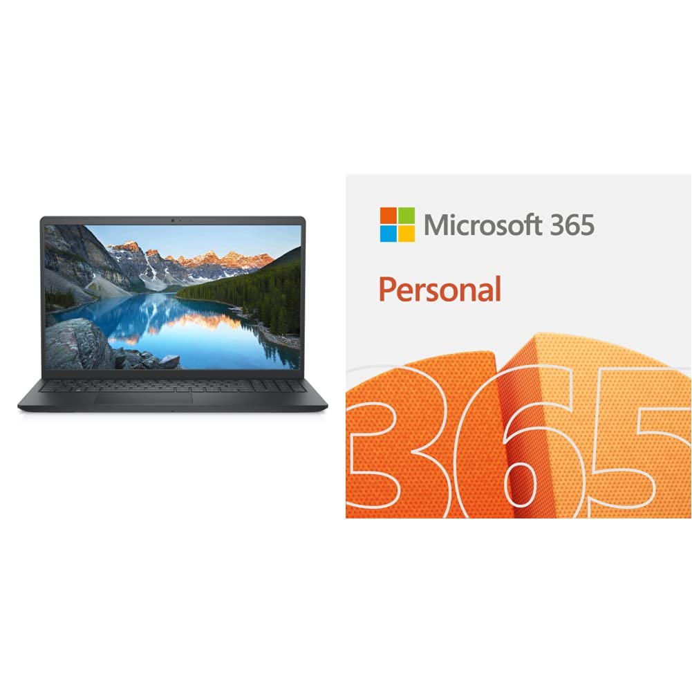 Dell Inspiron 15 3511 Laptop, 11Th Gen Intel Core I5-1135G7, 15.6 Inch Fhd, 1Tb Hdd + 256Gb Ssd, 8 Gb Ram, Nvidia® Geforce Mx™ 350 2Gb Graphics, Black & Microsoft M365 Personal, White