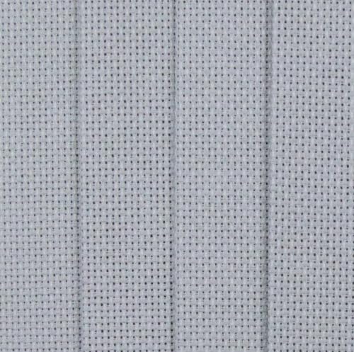 Image of KCS 4 /6 pc of 12 inch x 18 inch 30cmx45cm 18CT Counted Cotton Aida Cloth Cross Stitch Fabric (Light Grey, 4 pc)