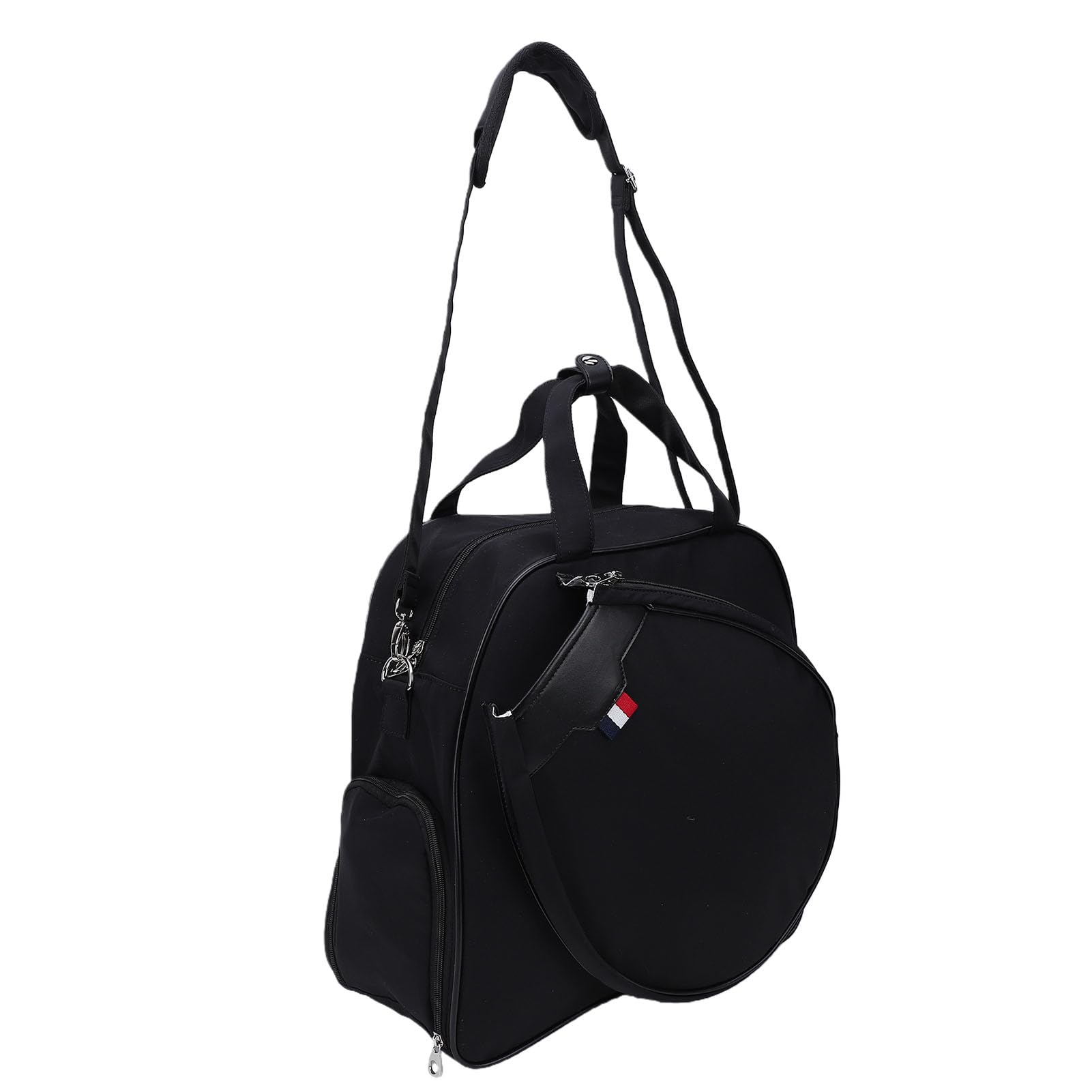 SIXRUN Borsa a Tracolla da Tennis Borsa da Palestra per Tennis in Tessuto Impermeabile per Immersioni 39 X 12 X 40 Cm con Scomparto per Scarpe Tascabile Isolato Grande capacità per Giocatori di