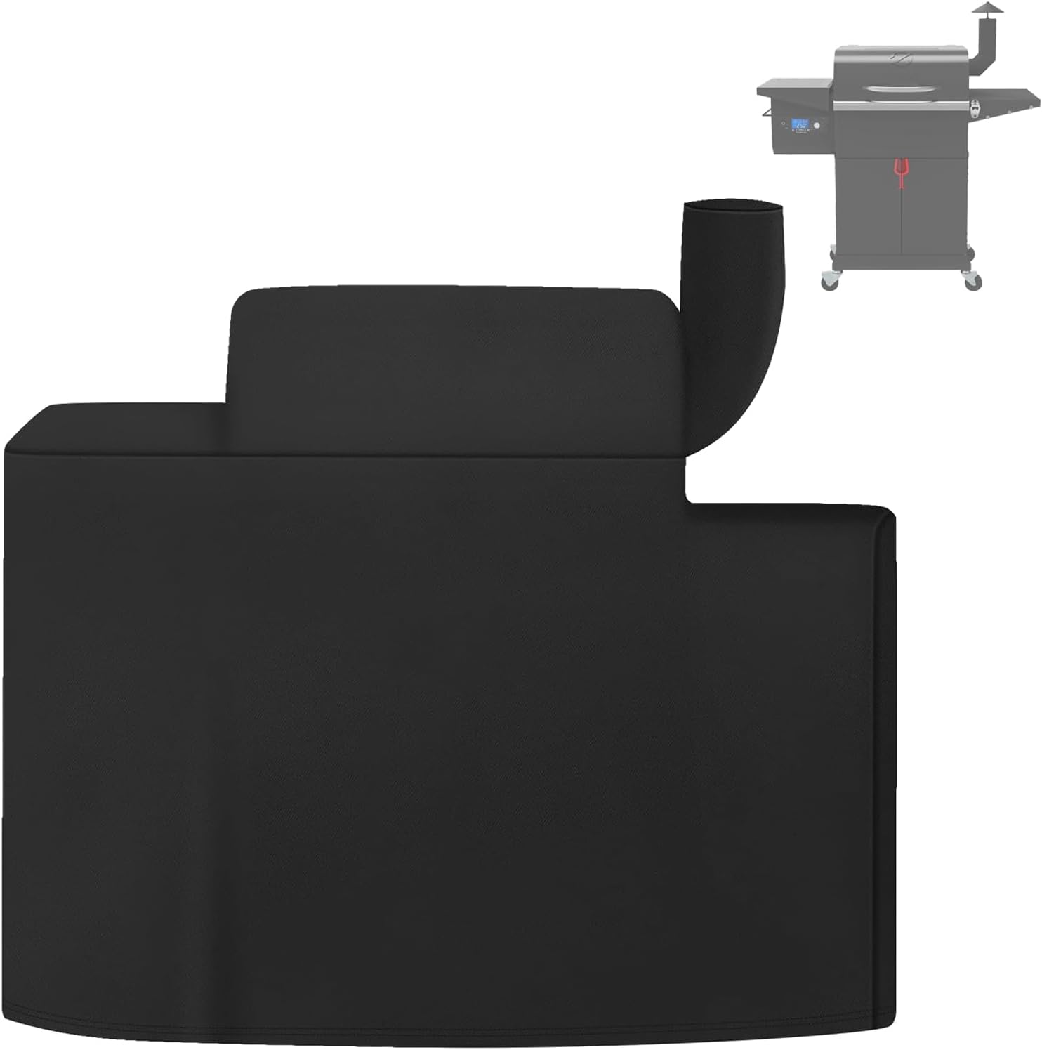 Grill Cover for Z Grill 600 Series 600D 6002B L6002E 600D3E 6002B2 Pellet Grill and Smoker, Waterproof Heavy Duty Z Grill 600 Series Pellet Smoke Cover, Outdoor BBQ Accessory