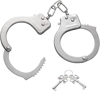 Spooktacular Creations Kids Police Pretend Play Toy Set, Police Costume Accessories with Swat Badge, Kids Handcuff and Keys for Detective Dress Up, Role Play, Stocking, Birthday Party Favor Supplies