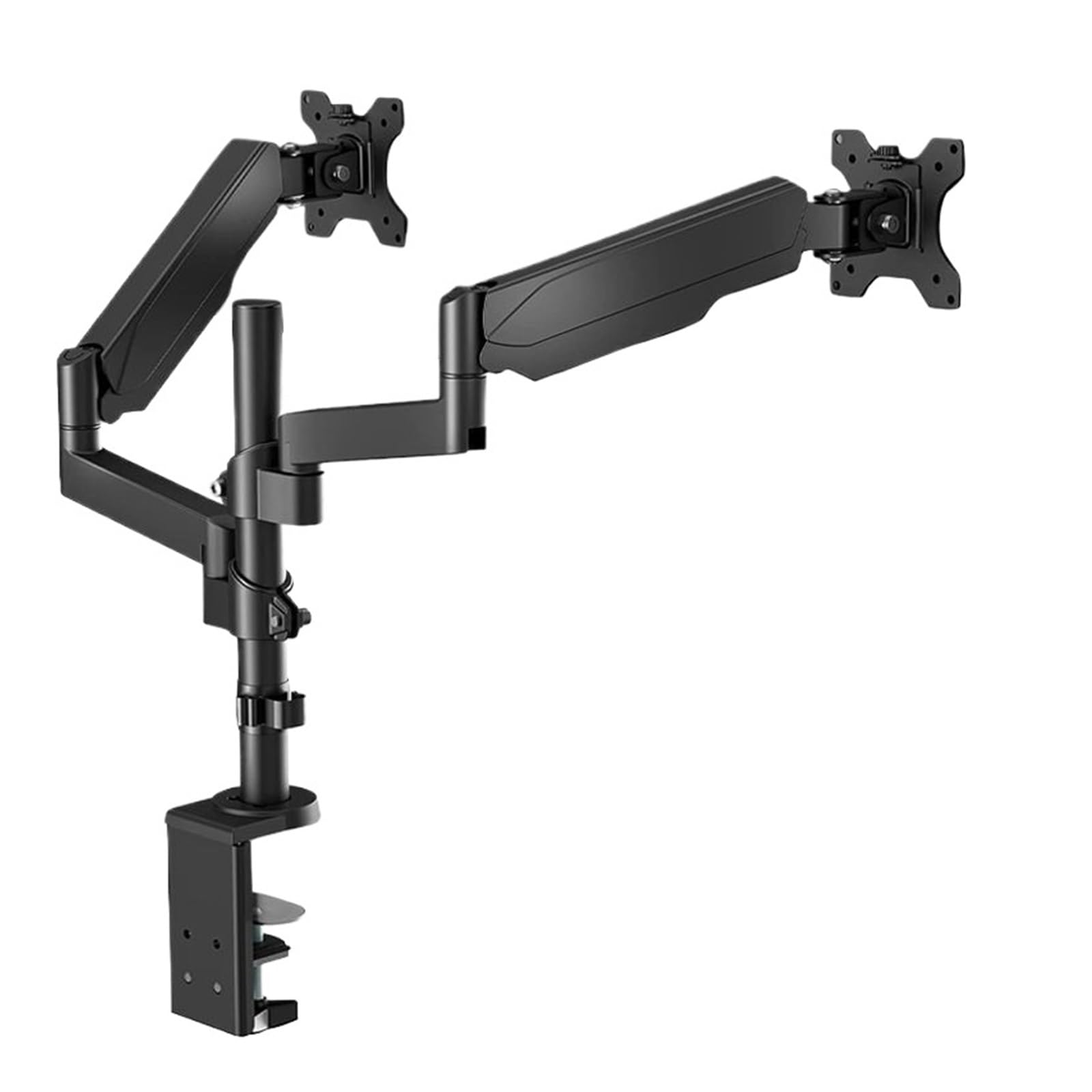 Ikpgbzxm 04 Monitor Stand For Single/Dual Screens, Desktop, Horizontal/Vertical Rotation(04)