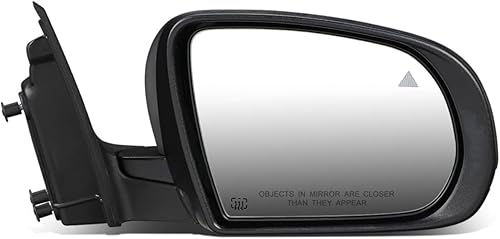 DNA Motoring OEM-MR-CH1321431 - Espejo retrovisor plegable con ajuste de potencia del lado derecho del pasajero con señal de giro + luz de charco +