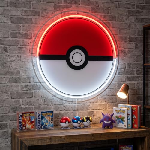 Image of Silver Buffalo Pokemon Pokeball Boxed Small Die Cut, Wall Art