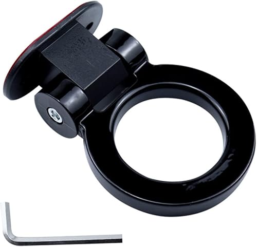 CHILDWEET Pegatinas para rueda de enganche de remolque, decoración de gancho de remolque para automóvil, gancho de remolque para coche, gancho para