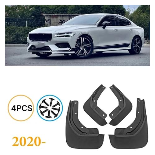 Guardabarros para Volvo S60 2020-2024: juego completo de salpicaderas delanteras y traseras 6