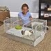 Ferplast Cavie Guinea Pig Cage & Rabbit Cage | Pet Cage Includes All Accessories to Get You Started & a 1-Year Warranty