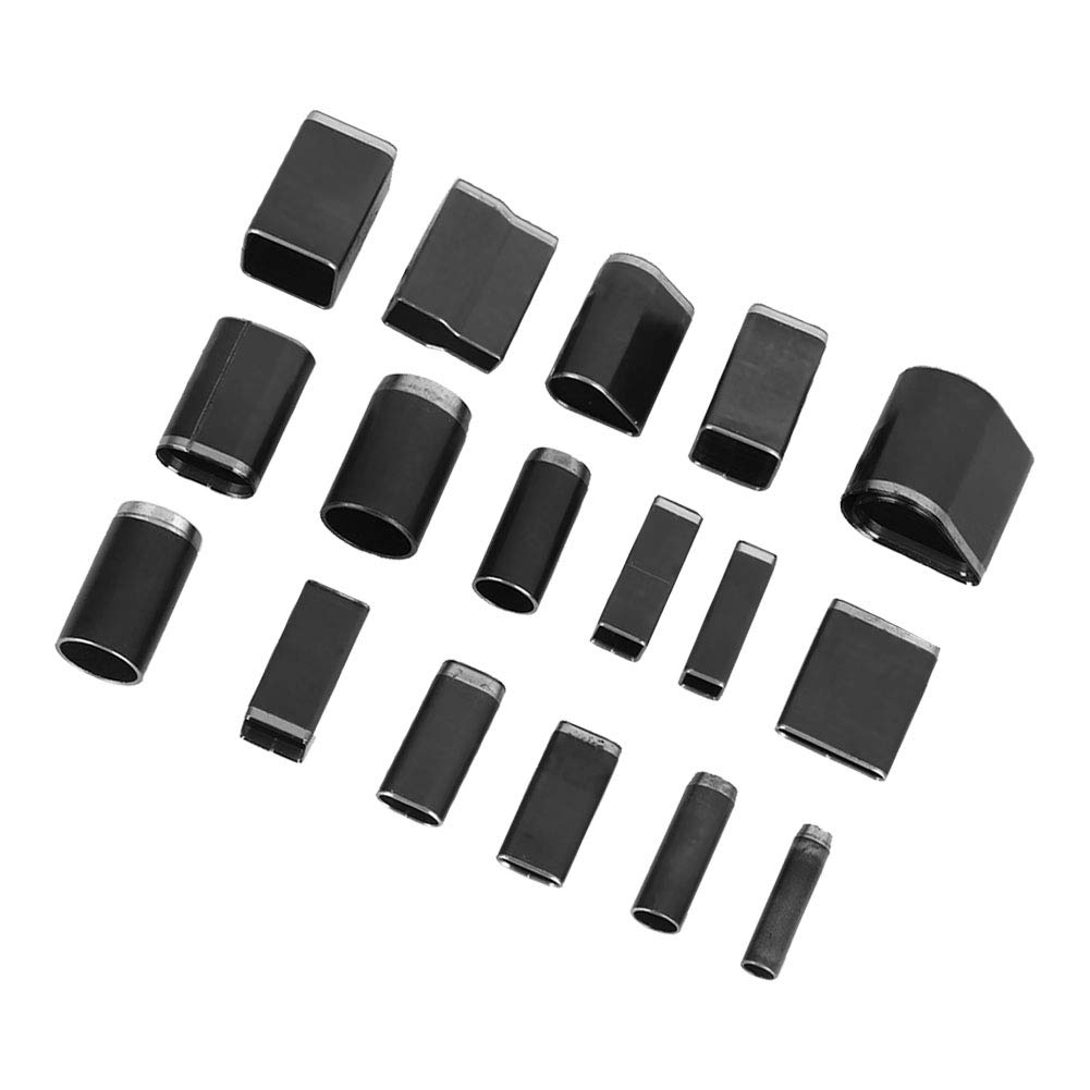 Fydun 18 Piece Mobile Phone Case Leather Hole Puncher Cutter Set Multi Purpose Hollow Punch Tool for Phone Cases and Smallwares