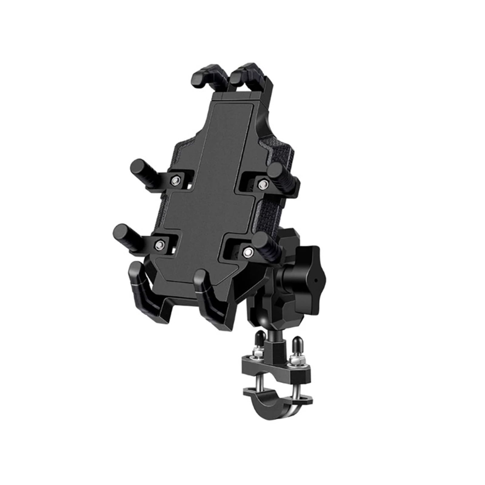 Porte Smartphon Velo Support De Téléphone Universel Antichoc pour Moto pour Vélos Et Vélos Électriques Support Téléphone pour Téléphones 4,7 À 7,2 Pouces Support Telephone Velo(Handlebar)