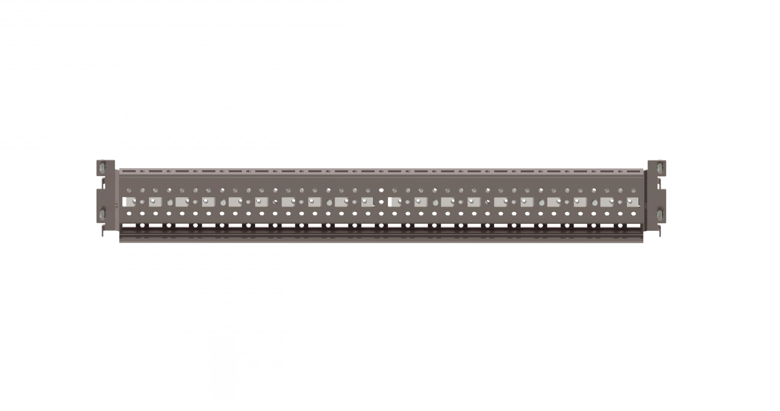 Rittal 8612.160, Punched Rails, Mounting Flange, 2.87