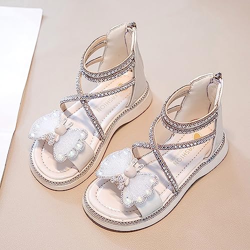 toddler sandal size 9 Butterfly Print Foot Back Zipper Off Roman Sandals Daily Casual Beach Shoes4