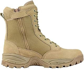 Maelstrom Men's TAC FORCE 8 Inch Military Tactical Duty Work Boot with Zipper