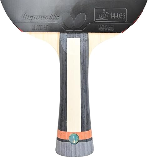 Miniatura 7 de Revoldia CNF Pro-Line - Raqueta de tenis de mesa  Raqueta combinada de salidapipas en la raqueta  Para cerca de la mesa, atacante rápido  La raqueta