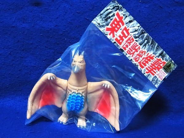 サンガッツ本舗　ラドン二代目　ソフビ サンガッツ ゴジラ ラドン/ソフビ ベージュ サンガッツ本舗 ラドン二