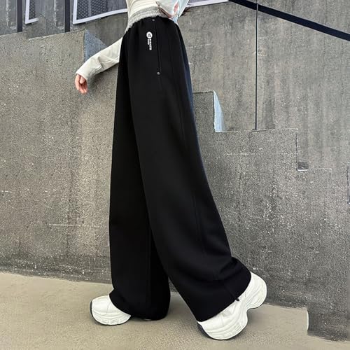 Girls Sweatpants Wide Leg High Waist Baggy Joggers Pants Teen Casual Trendy Y2K Athletic Pant Loose Lightweight Trousers2