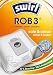 Produktbild Swirl ROB 3 Beutel für Dreame D10 Plus, D10s Plus, L10S Plus, D9 Plus, BOT Z10 Pro, Eufy LR 30 Hybrid+, L 35 Hybrid+, 8 Beutel