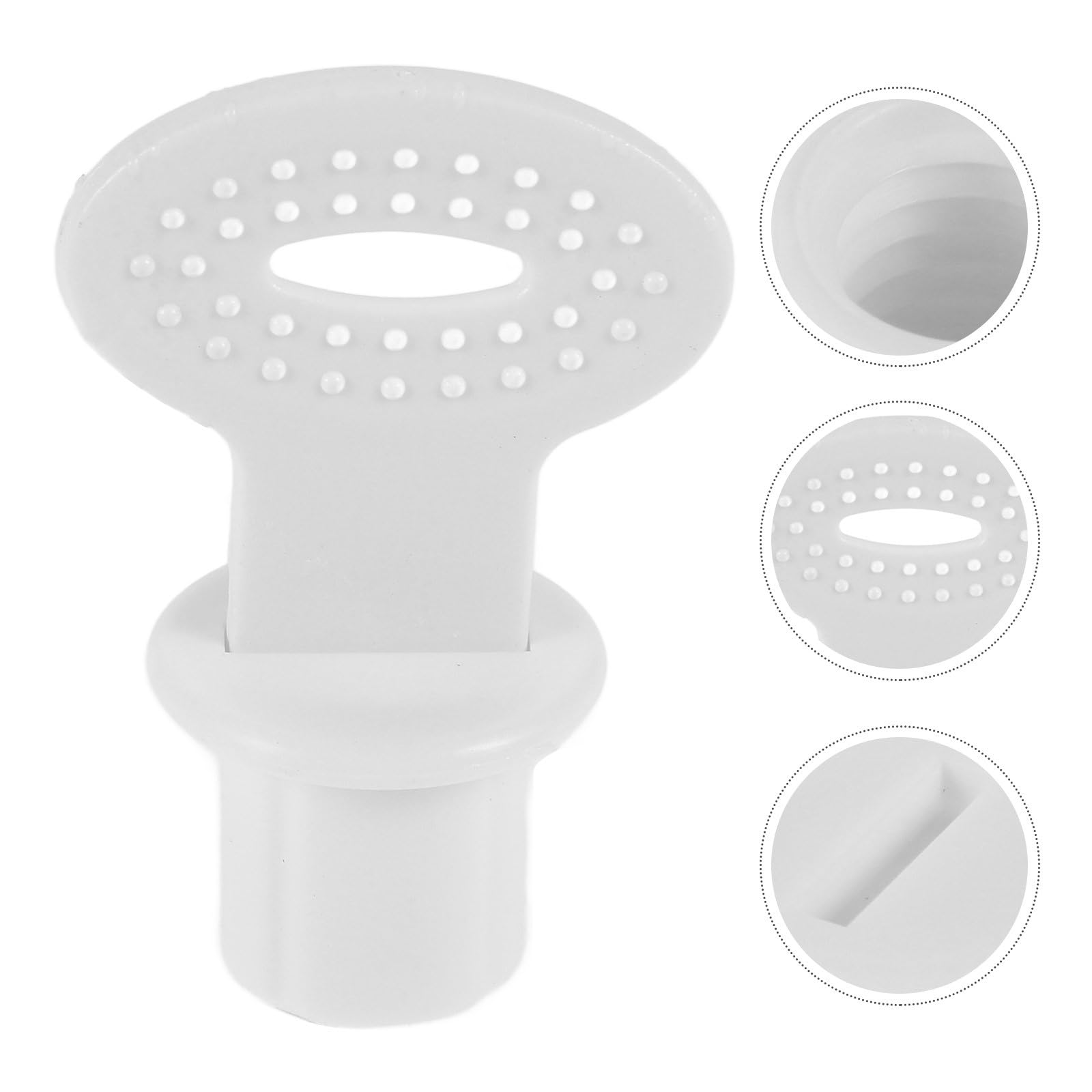 Accessori per Scaletta Wc per Ragazzo Ragazza, Set Viti per Sedile Wc, Materiale Plastico Resistente Bianco, Adatti per Bagno e Facile Installazione
