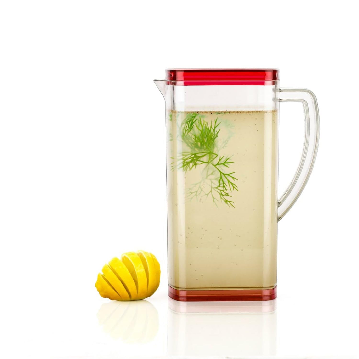 ALVERSAL 2000ML Square JUG for Carrying Water and Types of JUICES and Beverages and All. 1