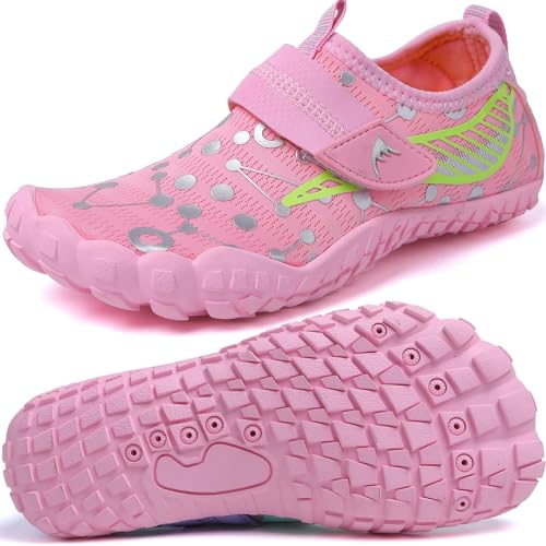 Image of Quickshark Kids Water Shoes Boys Girls Barefoot Aqua Socks Outdoor Indoor Quick Dry Sandals Lightweight Slip On Walking Sneakers for Beach Pool Swim (Little Kid /Big Kid)