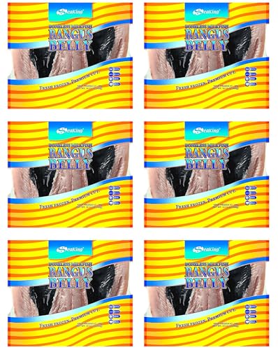 SEAKING BONELESSMILK FISH BANGUS BELLY 400g - ~NtBbV oKX  - IWiV[t (x 6pc)