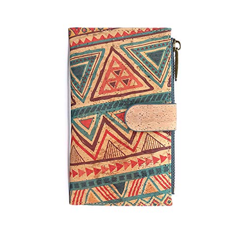 Cartera de Mujer con Monedero, Billetera de Mujer con Cremallera, Original de...