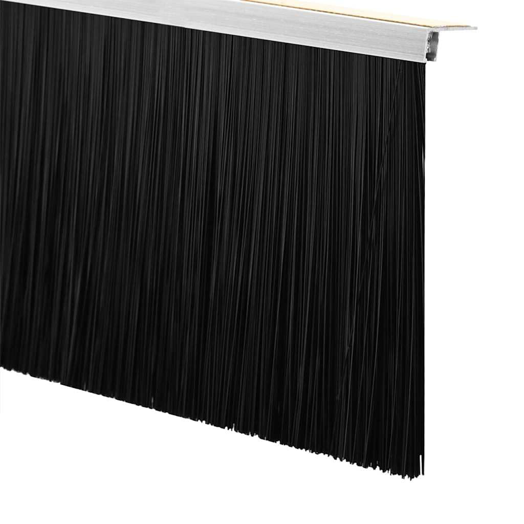 Samoprzylepne uszczelki do drzwi ze stopu aluminium, srebrne, 100 cm, 6 sztuk, blokuje przeciągi, hałas i kurz w pomieszczeniach i poprawia komfort