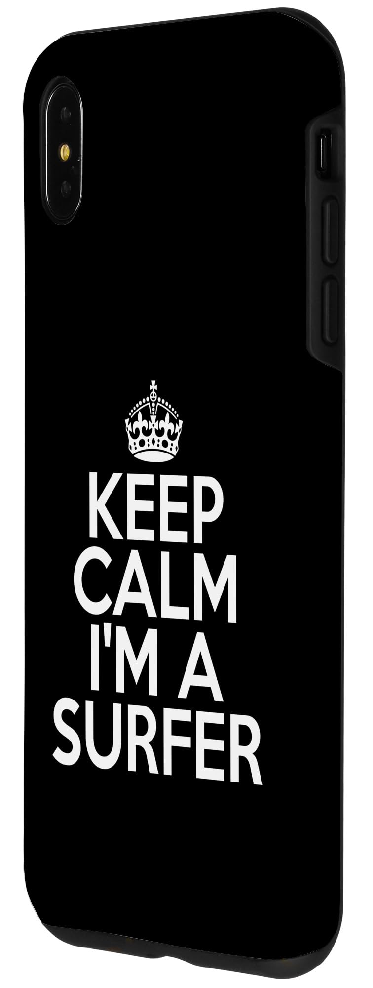 iPhone XS Max Funny Surfing Surfer Keep Calm I'm a Surfer Case - Image 2