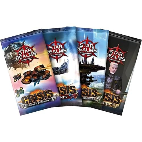 WISE WIZARD GAMES Paquete Star Realms: Crisis (4 artículos)