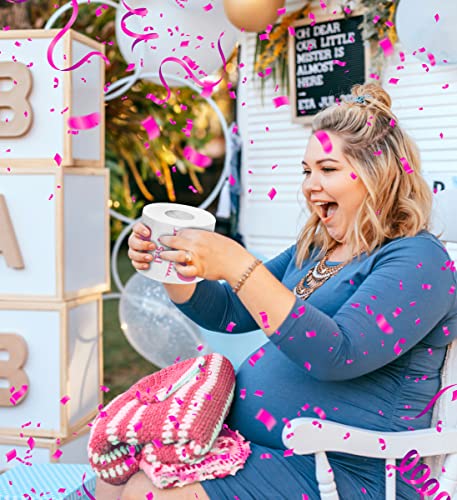 Printed Tp Holy Poop It's A Girl! Printed Toilet Paper Gag Gift – Funny Roll For Girl Baby Shower Party Favors, Prank, Gender Reveal, Novelty Surprise Gift For New Mom And Dad – 500 Sheet #TOP5