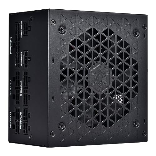 Image of SilverStone Technology DA750R Gold 750W 80 Plus Gold ATX 3.0 & PCIe 5.0 Modular Power Supply, SST-DA750R-GM