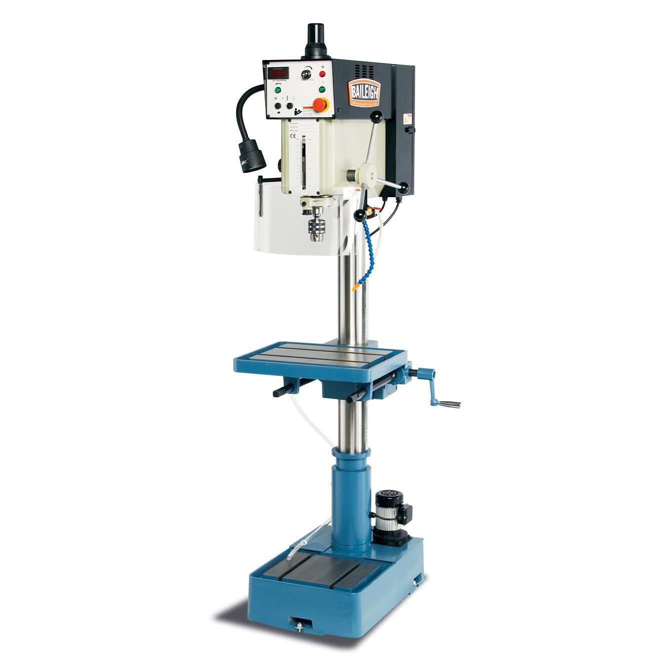 Baileigh 16-Inch Variable-Speed Drill Press, 2 HP, 220V 1Ph (Model DP-1000VS)