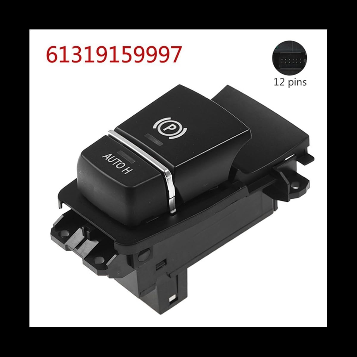 Akcesoria samochodowe Elektryczny przycisk hamulca ręcznego Parking przełącznik elektroniczny motoryzacyjny dla BMW serii 5 F07 F10 6131-9385-029 61319159997 Wysoka wydajność