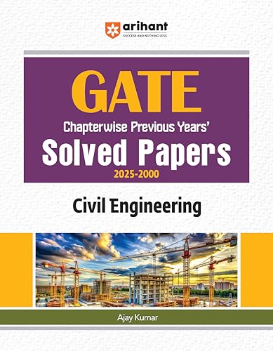 Image of (Old Edition) Arihant GATE Chapterwise Previous Year Solved Paper 2026 -2000 Civil Engineering (GATE Chapterwise Solved Papers Series)