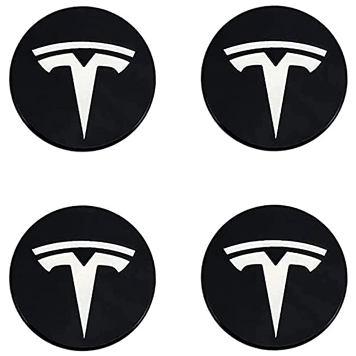 4 Stuks Wieldopstickers voor Tesla Model 3 2020-2023