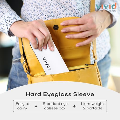 Image of Unisex Lightweight Specs Self Button Eyewear Dabbi Abs Hard Case Cover