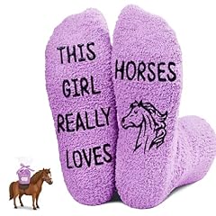 Girl Really Loves Horses Purple