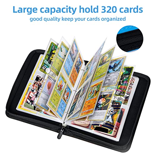 320 Custodia Raccoglitore per Carte Pokemon, 40