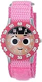 Mantén un seguimiento del tiempo con este reloj de acero inoxidable oficial de Disney para niños de ewatchfactory en tu muñeca. El reloj muestra obras de arte de tu personaje favorito de Disney en la cara, y está diseñado con manecillas de hora y minuto etiquetadas para ayudar a los más pequeños a aprender a decir la hora. Este reloj clásico tiene un acabado de acero pulido y mate y un movimiento japonés de precisión para una hora exacta