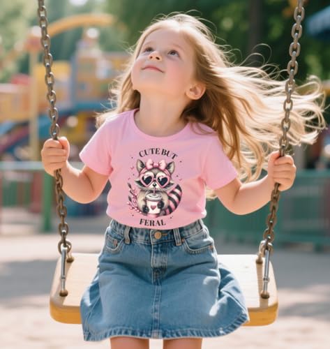 Image of Flower Girl Shirt for Toddler Girls in My Flower Girl Era T-Shirt Bridesmaid Proposal Kids Cute 2-7Years