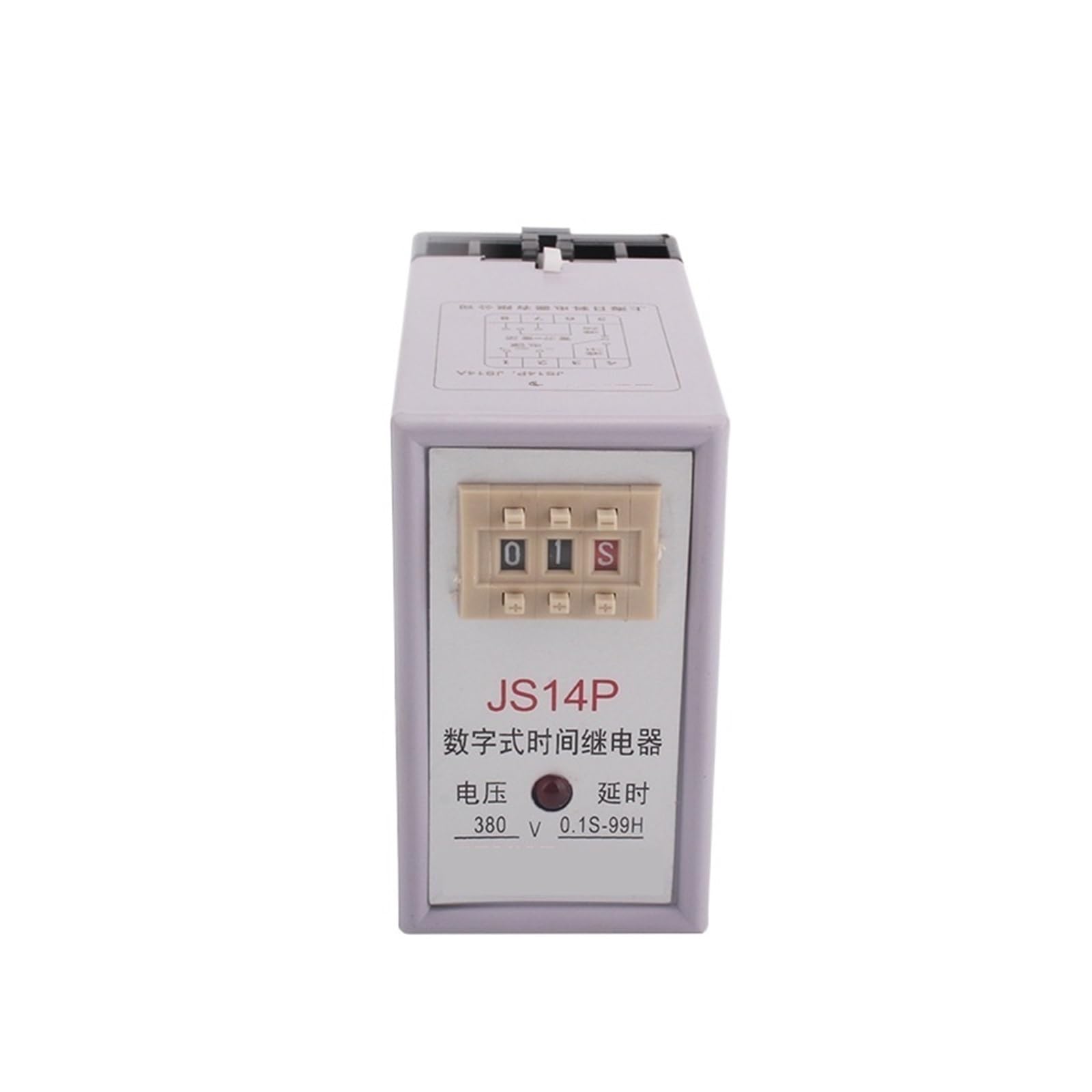 Relais temporisé JS14P NISZA pour automatisme de machine et convoyeur