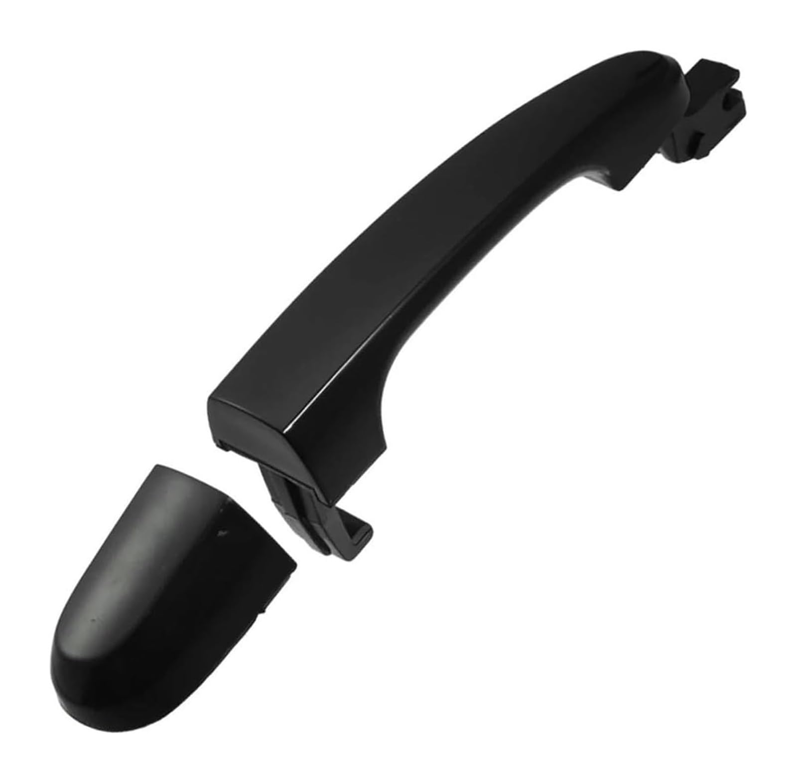 Hckclmbmzw Front Right For Kia For Sportage 2005-2010 82651-1F010 82661-1F010 Door Handle Exterior Cover Car Front Left Right Side Black Door Handle Cover(Front Right)