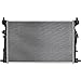 AMCCM Radiator Fit for Chrysler 200 2.4L 2015-2017 for Chrysler 200 3.6L 2015-2017 for Jeep Cherokee 2.4L 2014-2018 OEM 13400