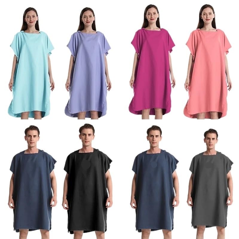 Poncho de surf et serviette à capuche pour vêtements chauds plongée adulte