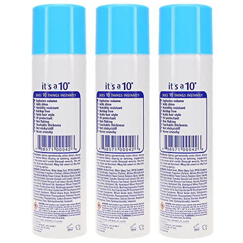 It's A 10 Haircare Miracle Blowdry Volumizer, 6 Fl. Oz. (Pack Of 3) #TOP3