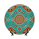 Matériau du produit : fabriquée à partir de porcelaine anglaise de haute qualité, cette assiette décorative à imprimé Dream est exceptionnellement et dispose d'une surface luxueusement lisse et anti-rayures idéale pour une jolie décoration de chambre et des accents raffinés de décoration d'intérieur