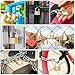 Yaocom 24 Pcs Solid Brass Keyed Padlock, Small Yellow Gym Lock, Strong Padlock with Same Key for Luggage Toolbox (25mm)